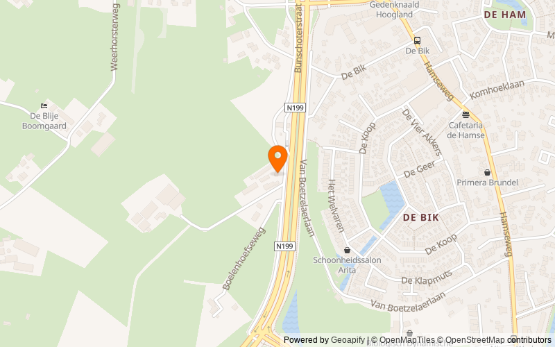 Bouwkavel Boelenhoefseweg 1A, Hoogland